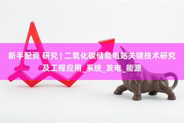 新手配资 研究 | 二氧化碳储能电站关键技术研究及工程应用_系统_发电_能源